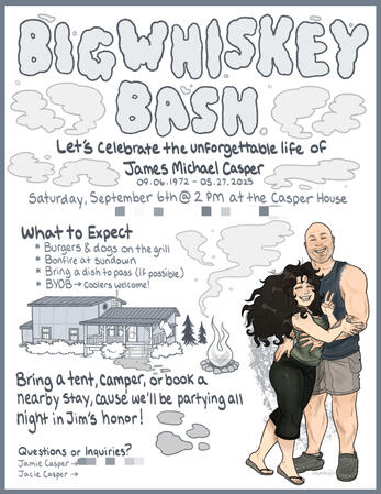 Celebration of Life Flyer